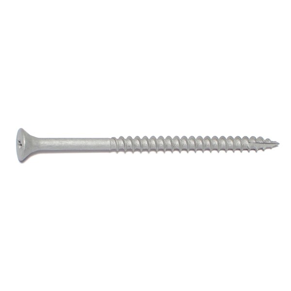 Midwest Fastener Deck Screw, #8 x 3 in, Steel, Flat Head, Phillips Drive, 15 PK 30565 - main